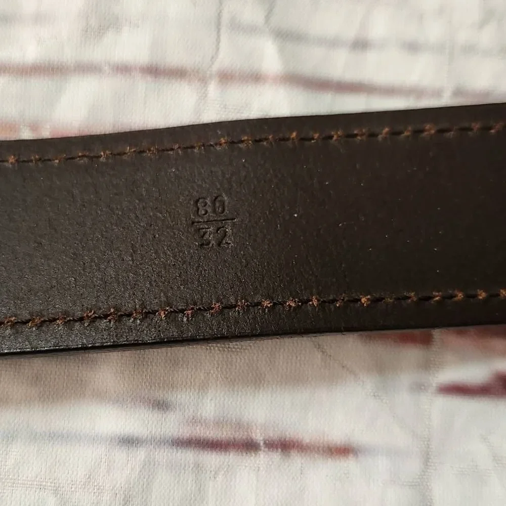 Prada‎ Fish Buckle Belt Size 32